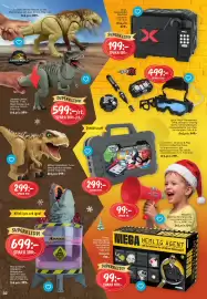 Leklust reklamblad Sida 34: Jurassic World Rebirth T-rex €599,00, SpyX kassaskap €199,00