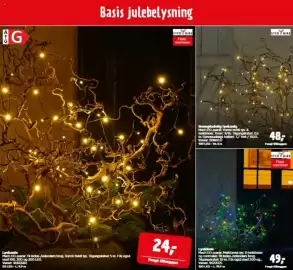 Jem & fix tilbudsavis Side 2: Stemning genopladelig lyskæde €48,00, G Lyskæde €24,00