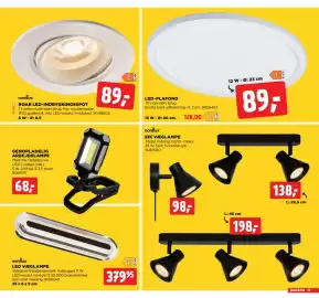 Jem & fix tilbudsavis uge 45 Side 13: Nordlux roar led-indbygningsspot €89,00, Led-plafond €89,00