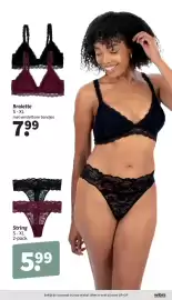 Wibra folder week 45 Pagina 12: String €5,99, Bralette €7,99