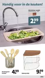 Wibra folder week 45 Pagina 2: Opbergrekje €9,99, Keukengerei-houder €4,99