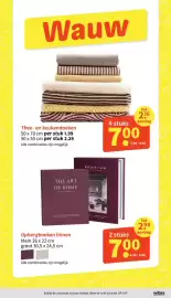 Wibra folder week 45 Pagina 9: Opbergboeken linnen €7,00, Thee- en keukendoeken €7,00