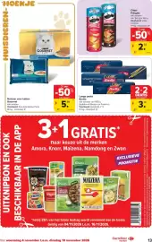 Carrefour Market folder week 45 Pagina 13: Chips Pringles €2,54, Lange pasta Barilla €3,18