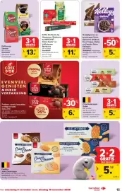 Carrefour Market folder week 45 Pagina 15: Pralines, carrés, bouchées en Mignonnette Côte d'Or €6,72