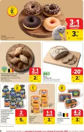 Carrefour Market folder week 45 Pagina 4: Donuts €3,75, Brood Carrefour Bio €2,38