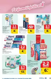 Carrefour folder Pagina 23: Tandenborstels en tandpasta Signal €4,98