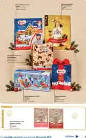 Carrefour folder Pagina 3: Adventskalender mix Kinder 214 g chocolaatjes 1079/Per kalender Kinder Calendrier de l'Avent