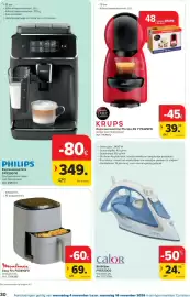 Carrefour folder Pagina 30: Strijkijzer FV5723C0 €24,99, Krups espressomachine piccolo xs €39,99