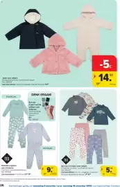 Carrefour folder Pagina 38: Set van 2 truitjes voor baby's €5,99, Jasje voor baby's €14,99