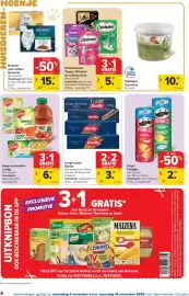 Carrefour folder Pagina 4: Chips Pringles €2,54, Soep en bouillon Liebig €6,87