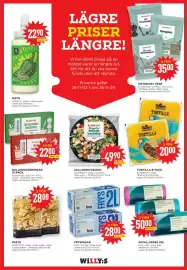 Willys reklamblad vecka 45 Sida 9: Eldorado salladskyckling €49,90, Tortilla 8-pack €2.000,00