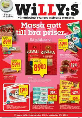 Willys reklamblad