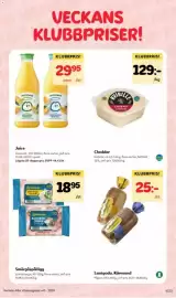 Hemköp reklamblad vecka 45 Sida 10: Kvibille Cheddar €129,00, Lantgoda €25,00