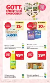 Hemköp reklamblad vecka 45 Sida 16: Garant ekologisk gräddfil €13,00, Garant ekologisk rapsolja €49,95