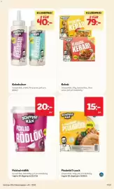 Hemköp reklamblad vecka 45 Sida 17: Schysst Käk Pitabröd €15,00, Schysst Käk picklad rödlök €20,00