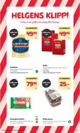 Hemköp reklamblad vecka 45 Sida 22: Röda druvor €25,00, Gräddost €49,95
