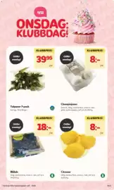 Hemköp reklamblad vecka 45 Sida 8: Citroner €8,00, Champinjoner €8,00