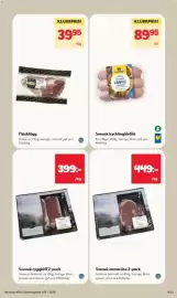 Hemköp reklamblad vecka 45 Sida 9: Smak av Gotland entrecôte €449,00, Kronfågel kycklinglårfile €89,95