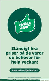 Tempo reklamblad vecka 45 Sida 10: HANDLA SMART! Ständigt bra priser på de varor du behöver för hela veckan! Se aktuella