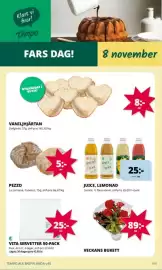 Tempo reklamblad vecka 45 Sida 3: Garant juice lemonad €25,00, Vita servetter €25,00