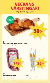 Tempo reklamblad vecka 45 Sida 4: Scan fransk fransyska €149,00, Grillade kycklingklubbor 2-pack €30,00
