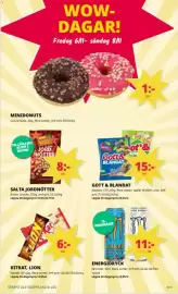Tempo reklamblad vecka 45 Sida 8: Gott & Blandat €15,00, Exotic Snacks Salta Jordnötter €8,00
