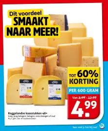 Hoogvliet folder week 45 Pagina 11: Koggelandse kaasstukken 48+ €4,99