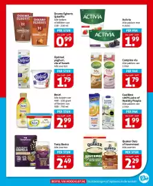 Hoogvliet folder week 45 Pagina 12: Optimel yoghurt vla of kwark €1,79, Activia €1,99