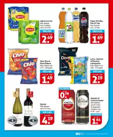 Hoogvliet folder week 45 Pagina 18: Alle Chio flat of Oven Baked €1,49, Alle Amstel of Grolsch kanon €1,64