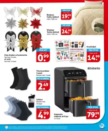 Hoogvliet folder week 45 Pagina 27: Brabantia dubbele airfryer €79,99, Sokken €4,99