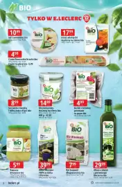 E.Leclerc gazetka Strona 2: Ser BIO Village €10,99, Kapusta kwaszona BIO Village €5,99