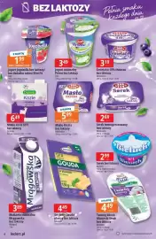 E.Leclerc gazetka Strona 4: Mleko bez laktozy Mlekovita €3,19, Serek Bieluch €2,99