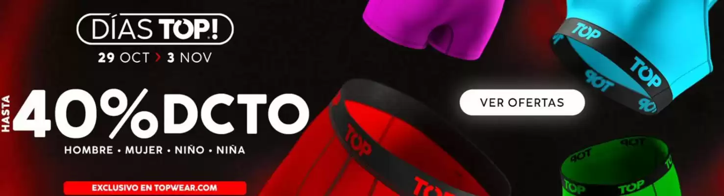 Top Underwear (válido hasta 5-11)