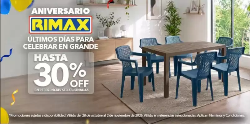 Rimax (válido hasta 4-11)