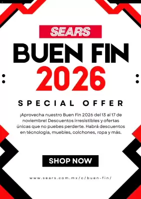 Sears (válido hasta 17-11)