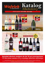 Wafelek gazetka | Alkohole Strona 4: Wino czerwone Wermut Cin & Cin Rosso €19,99, Wino musujące Prosecco Lamia €29,99