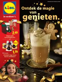Lidl folder | Feestdagen Pagina 1: LiDL Je verdient 't. * 2.49 Sfeervolle kerstinspiratie Nieuw TRIFLE Mango TRIFLE Tiramisu