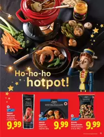 Lidl folder | Feestdagen Pagina 11: Deluxe IJszee garnalen €9,99, Deluxe Hele kreeft €9,99