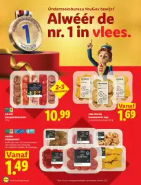 Lidl folder | Feestdagen Pagina 12: Deluxe Luxe gourmetschotel €10,99, Deluxe Groumetmini's €1,49