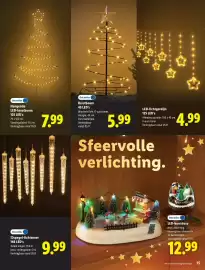 Lidl folder | Feestdagen Pagina 15: Ijspegel-lichtsnoer €9,99, LED-lichtgordijn €4,99