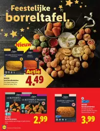 Lidl folder | Feestdagen Pagina 20: Deluxe Butterfly prawns €2,99, Deluxe Garnalenkroketten €3,99