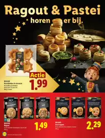 Lidl folder | Feestdagen Pagina 8: Deluxe Luxe ragout €2,29, Kania Ragout €1,49