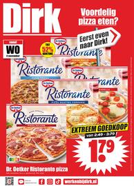 Dirk folder week 45 Pagina 34: Dr. Oetker Ristorante pizza €1,79