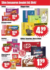 Dirk folder week 45 Pagina 18: Clipper thee €4,99, Bastogne original €1,39