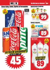 Dirk folder week 45 Pagina 19: Jimmy's popcorn €0,89, Appelsientje Fruitdrink €0,99