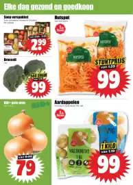 Dirk folder week 45 Pagina 2: Aardappelen €0,99, Soep verspakket €2,99