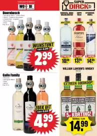 Dirk folder week 45 Pagina 21: Gallo Family €4,99, Doornbosch €2,99