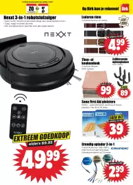 Dirk folder week 45 Pagina 28: Lederen riem €4,99, Grundig oplader 3-in-1 €2,99