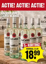 Super Dirck 3 folder week 45 Pagina 3: Bacardi rum carta blanca €18,99