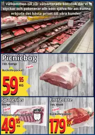 Supergrossen reklamblad vecka 45 Sida 4: Picnicbog €59,95, Spareribs €49,95